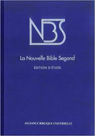 La Nouvelle Bible Segond. Édition d'étude, Alliance biblique universelle, Société biblique française, Villers-le-Bel, 2012